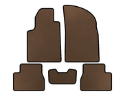 Citroen C-3 2002-2009 EVA Floor Mats (Brown) photo 1