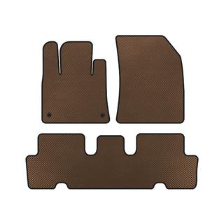 EVA Floor Mats V1 (2 Rows, Brown) Citroen C-4 Picasso 2013–2022