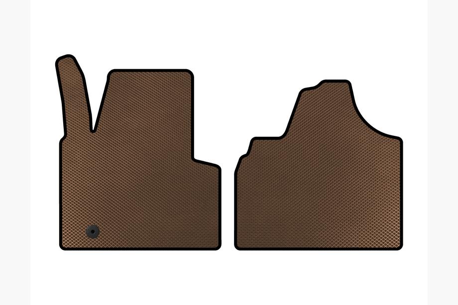 Citroen Jumpy 2007–2017 EVA Floor Mats (Brown) Image