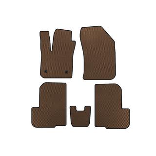 EVA Floor Mats (2 Rows, 7-Seater, Brown) Dacia Lodgy 2012-2022
