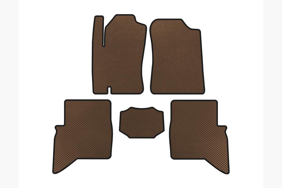 Daihatsu Terios 2006-2017 EVA Floor Mats (Brown) Image