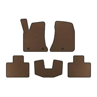 EVA Floor Mats (2015-2023, SD, Brown)