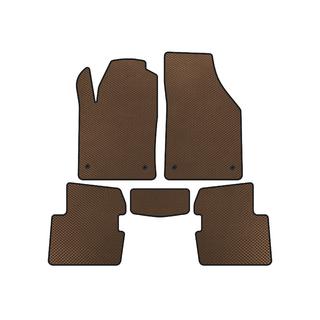 EVA Floor Mats (SD, Brown) Dodge Dart 2012-2017