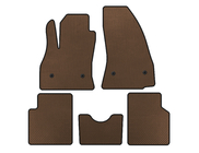 Fiat 500/500L 2013-2022 EVA Floor Mats (for 500L, Brown) photo 1