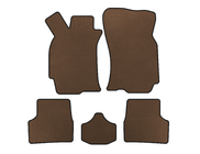 Fiat Albea 2002-2012 EVA Floor Mats (SD, Brown) photo 1