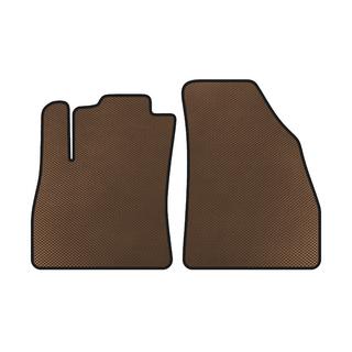 Front EVA Floor Mats (Brown) Fiat Fiorino/Qubo 2008-2024