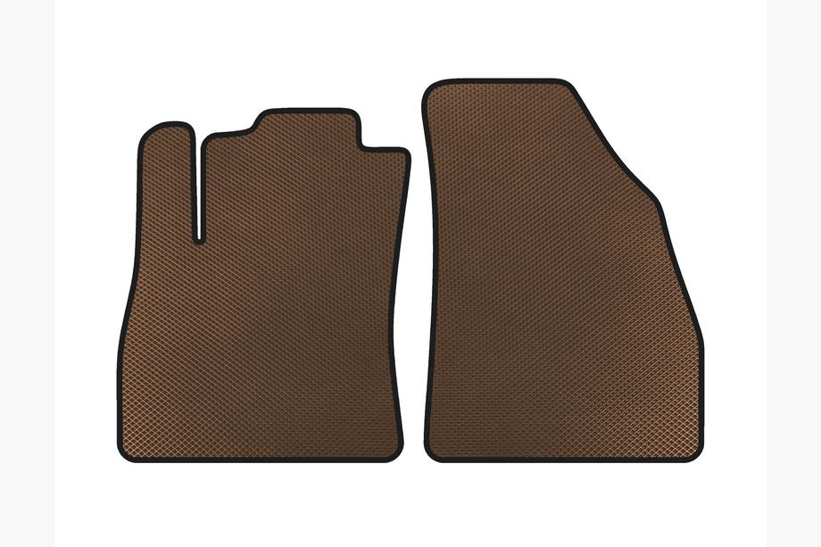 Fiat Fiorino/Qubo 2008-2024 Front EVA Floor Mats (Brown) Image