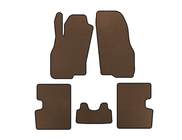 Fiat Punto Grande/EVO 2006-2018 EVA Floor Mats (Hatchback, 5-Door, Pre-Facelift, Brown) photo 1