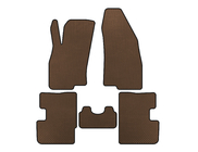 Fiat Punto Grande/EVO 2006-2018 EVA Floor Mats (2011-2018, HB, 3-Door, Brown) photo 1
