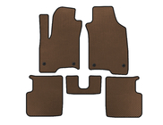 Fiat Panda 2011-2023 EVA Floor Mats (Brown) photo 1