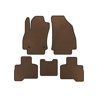 EVA Floor Mats (For Qubo 2008-2016, Brown) Fiat Fiorino/Qubo 2008-2024