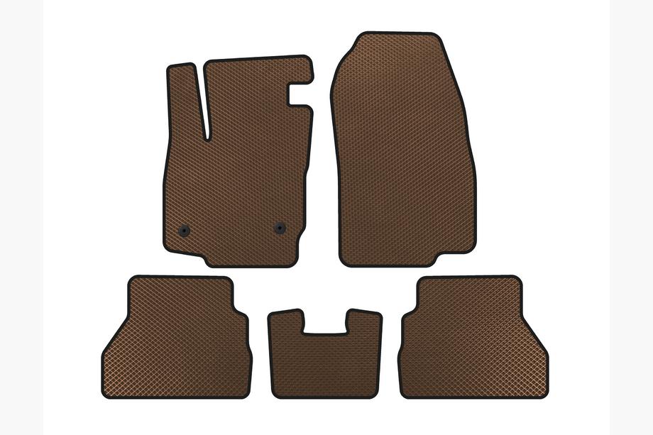 Ford B-Max 2012-2017 EVA Floor Mats (Brown) Image