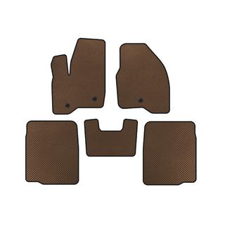 EVA Floor Mats (2 Rows, 2011-2015, Brown)