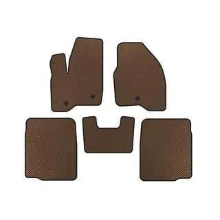 EVA Floor Mats (2 Rows, 2011-2015, Brown)