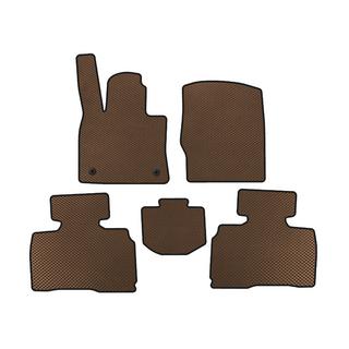 EVA Floor Mats (2 Rows, 7-Seater, Brown)
