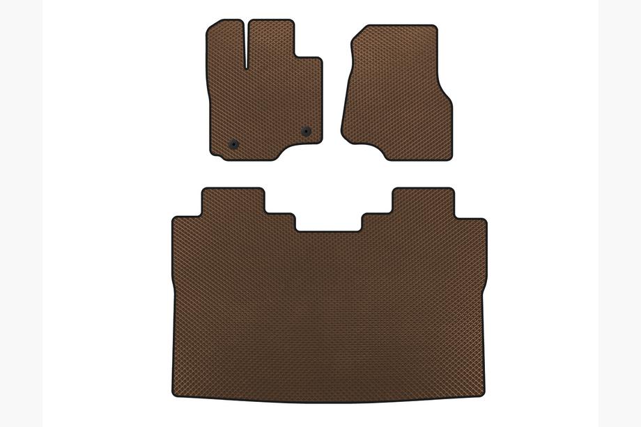 Ford F-150 2014-2021 EVA Floor Mats (Raptor, Brown) Image