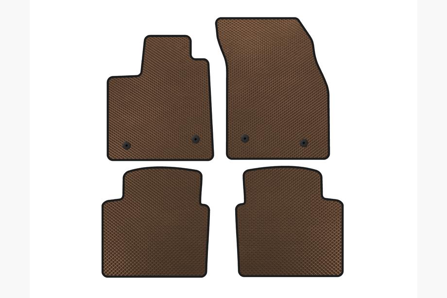 Ford Focus IV 2018- EVA Floor Mats (SW, Brown) Image