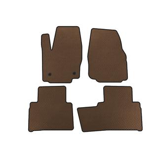 EVA Floor Mats (2 Rows, Brown)