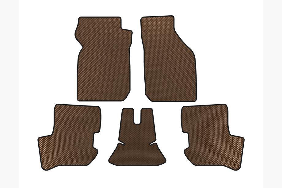 Ford Ka 1996-2008 EVA Floor Mats (HB, Brown) Image