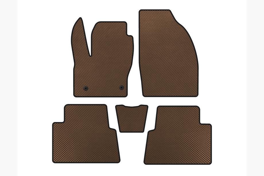 Ford Kuga 2008-2013 EVA Floor Mats (Brown) Photo 1