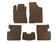 Geely Emgrand EC7 2009- EVA Floor Mats (2009-2014, HB, 5-Door, Brown) photo 1