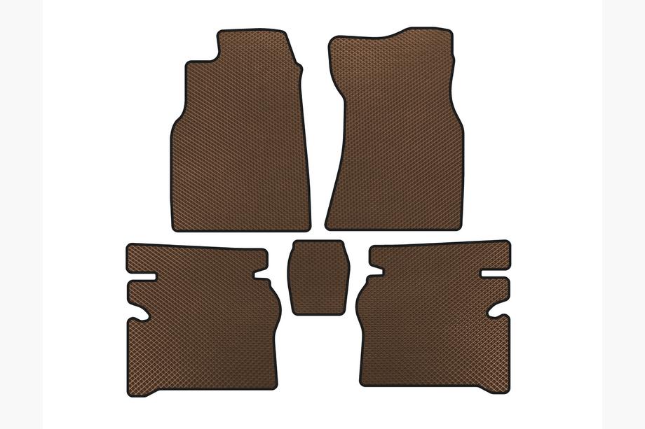 GreatWall Safe 2002-2009 EVA Floor Mats (Brown) Image