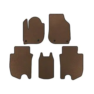 EVA Floor Mats (HB, Hybrid, Brown)