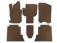 Honda FR-V 2004-2009 EVA Floor Mats (Brown) photo 1