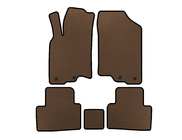 Honda Insight II 2009-2014 EVA Floor Mats (HB, Hybrid, Brown) photo 1