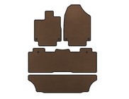 Honda Odyssey 2017– EVA Floor Mats (3 Rows, Brown) photo 1