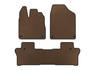 Honda Pilot 2015-2022 EVA Floor Mats (2 Rows, Brown) photo 1