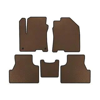 EVA Floor Mats (2019-2020, Electric, Brown)