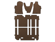Hyundai H300, H1, Starex 2008-2020 EVA Floor Mats (full interior, Brown) photo 1