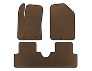 Hyundai I-10 2014-2017 EVA Floor Mats (HB, Brown) photo 1