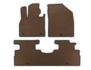 Hyundai Palisade 2018-2025 EVA Floor Mats (2 Rows, 7-Seater, Brown) photo 1