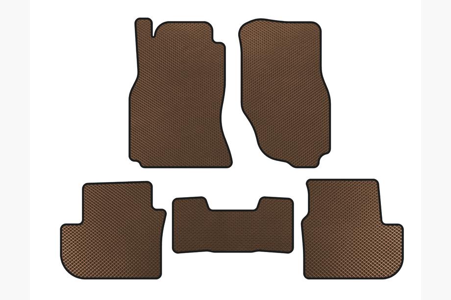 Infiniti G35 (V35/CV35) 2003-2007 EVA Floor Mats (SD, Brown) Photo 1