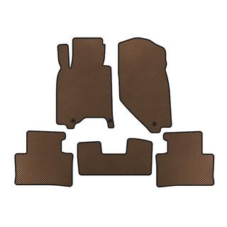 EVA Floor Mats (G37 X, SD, Brown) Infiniti G25/G35/37 (V36/CV36) 2006-2015