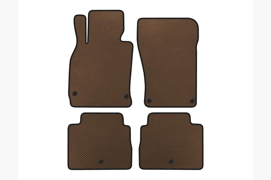 Infinity Q70/M-series 2010-2019 EVA Floor Mats (Brown) Image
