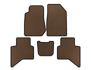 Isuzu D-Max 2019- EVA Floor Mats (Brown) photo 1