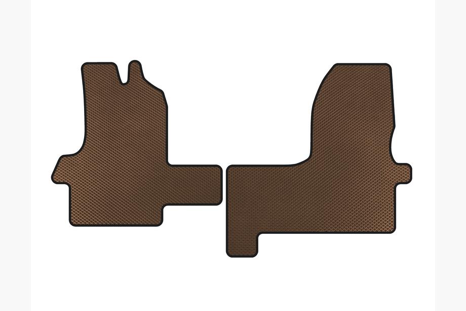 Iveco Daily 1999-2006 EVA Floor Mats (Brown) Image