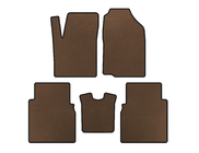 JAC J6 2011-2019 EVA Floor Mats (Brown) photo 1