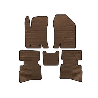 EVA Floor Mats (Brown) JAC S4 2018-