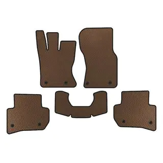 EVA Floor Mats (Brown) Jaguar F-PACE 2016-