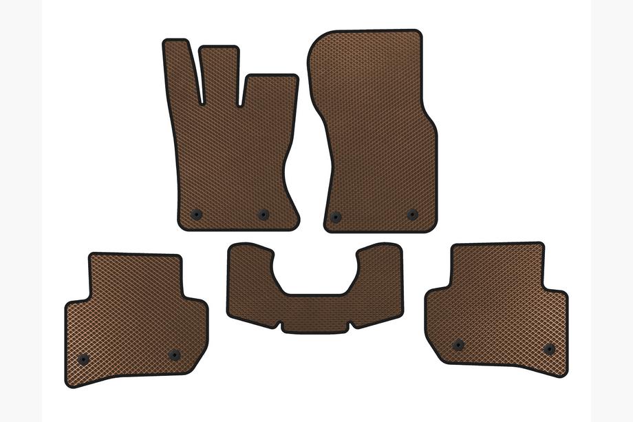 Jaguar F-PACE 2016- EVA Floor Mats (Brown) Image