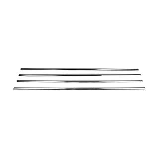Exterior window trim stainless steel (4 pcs) Toyota Rav 4 2006-2013 photo 4
