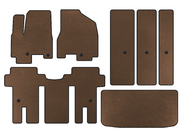 Kia Carnival 2014-2020 EVA Floor Mats (full interior, Brown) photo 1