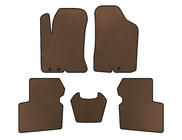 Kia Cerato 2 2010-2013 EVA Floor Mats (SD, Brown) photo 1