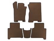 Kia Mohave 2008-2016 EVA Floor Mats (Brown) photo 1