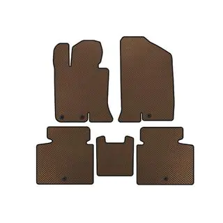 EVA Floor Mats V-2 (SD, Brown)