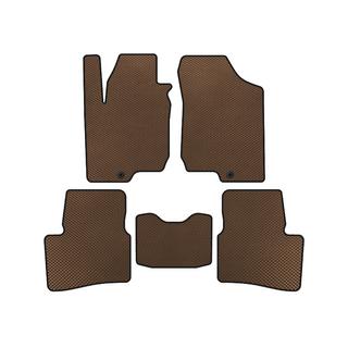EVA Floor Mats (HB, 3-Door, Brown)